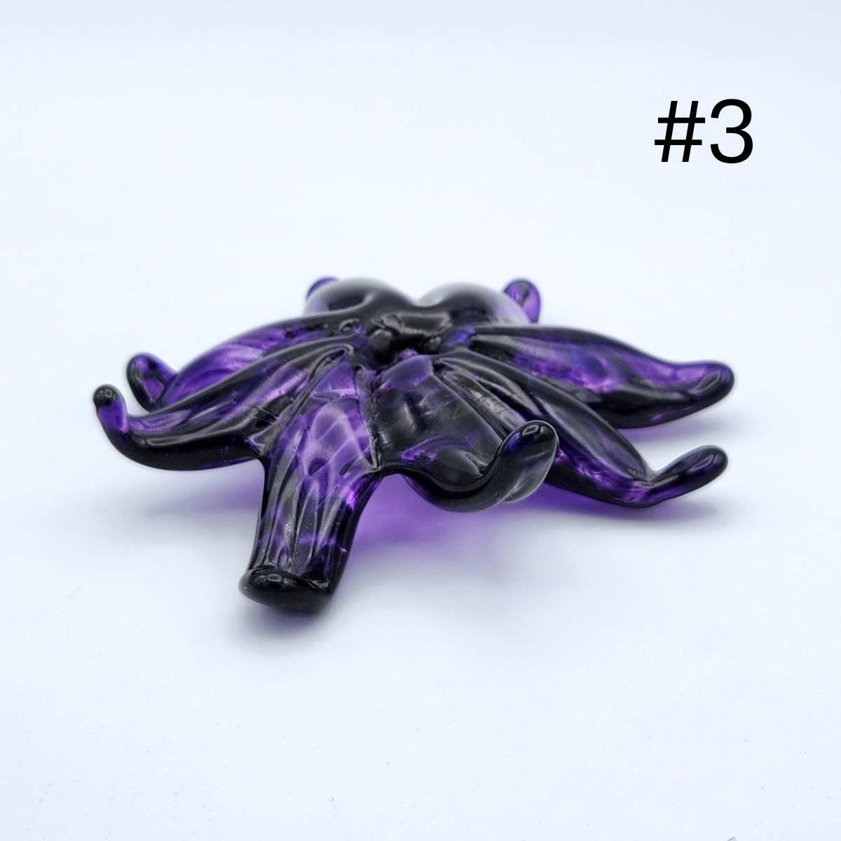 Hand Sculpted Glass Starfish by Tim “Lefty” Jaquet