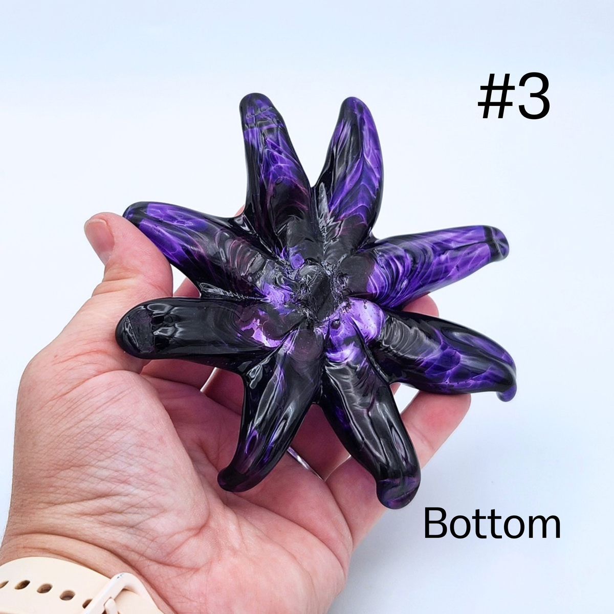 Hand Sculpted Glass Starfish by Tim “Lefty” Jaquet