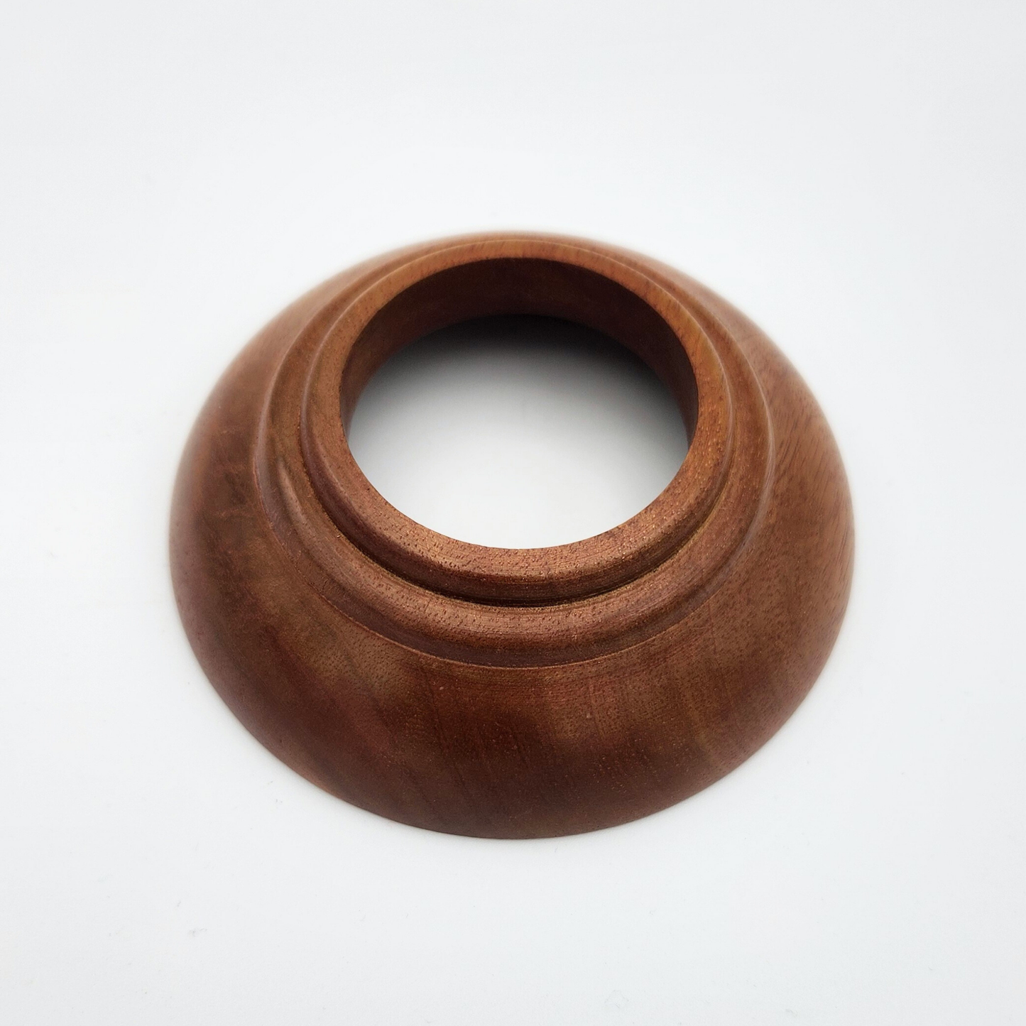 Handmade Wood Float Stand – Round Base Display for Glass Floats