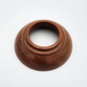 Handmade Wood Float Stand – Round Base Display for Glass Floats