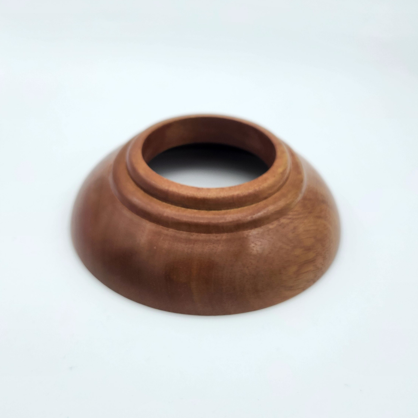 Handmade Wood Float Stand – Round Base Display for Glass Floats